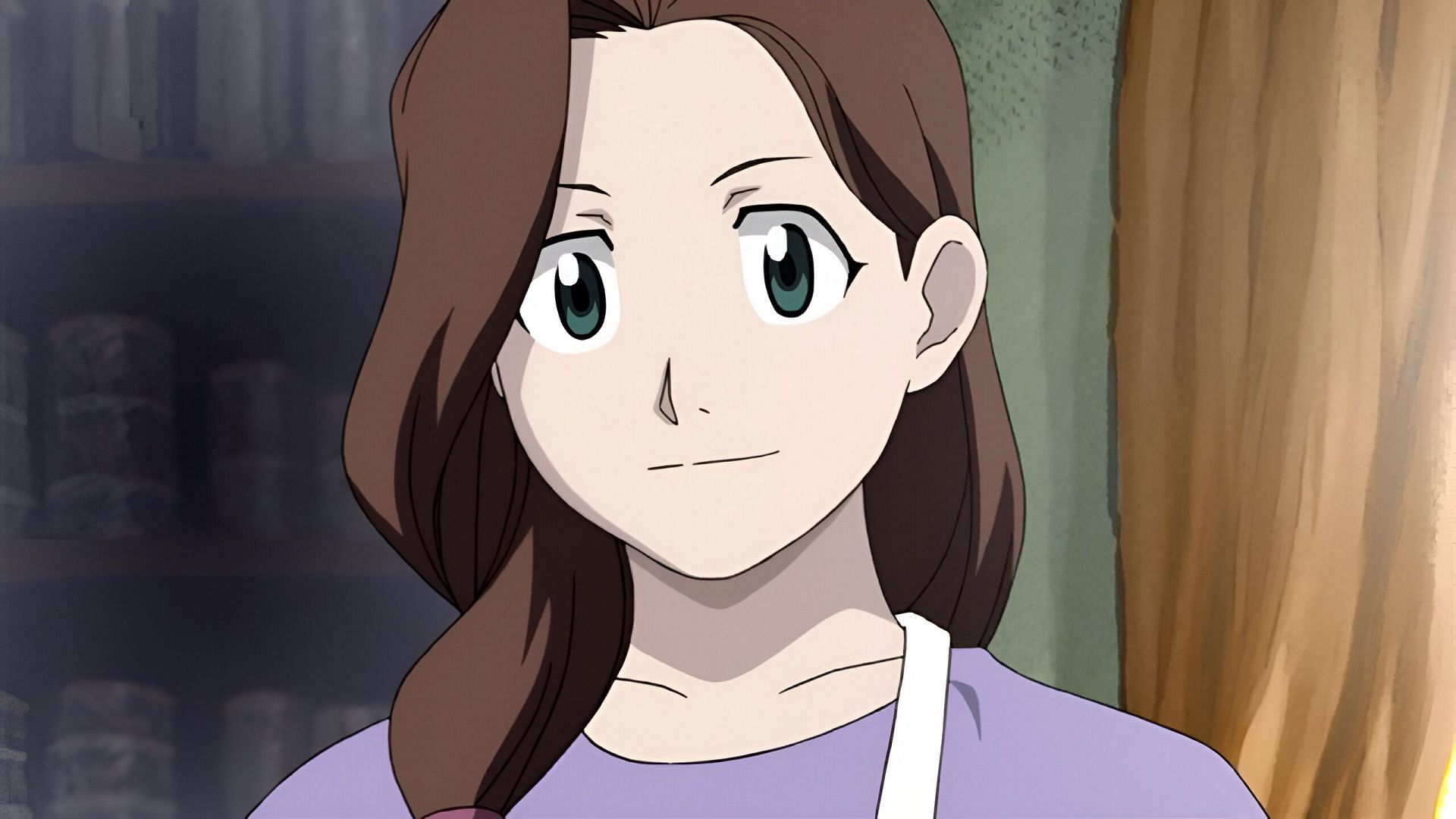 One of the coolest anime mothers, Trisha Elric (Image via Bones)